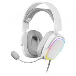 Mars Gaming MHAXW WHITE rgb headphones - Imagen 1