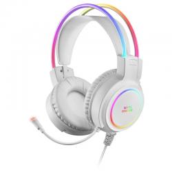Mars gaming auricular mhrgb pc/ps4/ps5/xbox white - Imagen 2