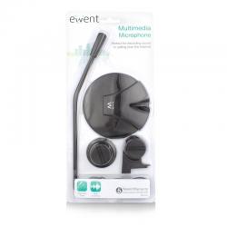 Ewent ew3550 micrófono multimedia negro - Imagen 4