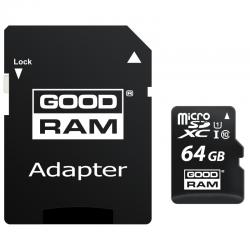 Goodram m1aa micro sd clase 10 64gb c/adapt - Imagen 2