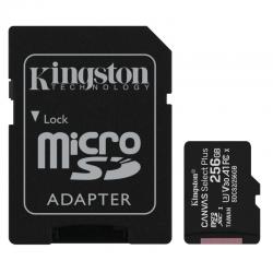 Kingston SDCS2/256GB microSD XC clase 10 256GB c/a - Imagen 1