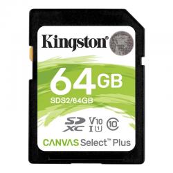 Kingston SDS2/64GB SD XC 64GB clase 10 - Imagen 1
