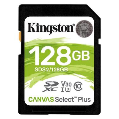Kingston SDS2/128GB SD XC 128GB clase 10 - Imagen 1