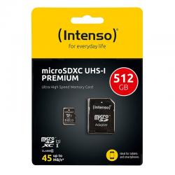 Intenso 3423493 micro sd uhs-i premium 512g c/adap - Imagen 3