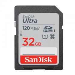 SanDisk Ultra 32GB SDHC Memory Card 120MB/s - Imagen 1