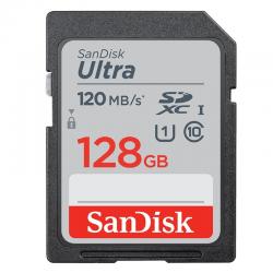 SanDisk Ultra 128GB SDXC Memory Card 120MB/s - Imagen 1