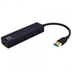 EWENT EW1136  Hub 4 Puertos USB 3.0 - Imagen 1