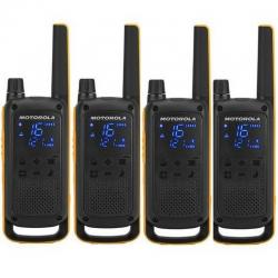 Motorola t82 extreme walkie talkie 10km 16ch quad - Imagen 3