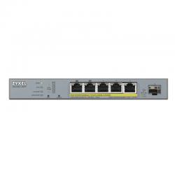 Zyxel gs1350-6hp switch 5xgb poe 1xsfp 60w - Imagen 3