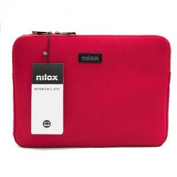 Nilox sleeve portatil 14.1" roja - Imagen 1