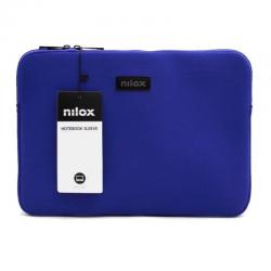 Nilox sleeve portatil 15.6" azul - Imagen 1