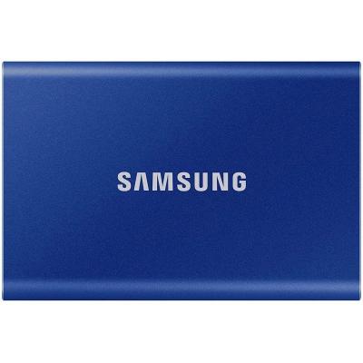 Samsung t7 ssd externo 2tb nvme usb 3.2 azul - Imagen 1
