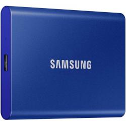 Samsung t7 ssd externo 2tb nvme usb 3.2 azul - Imagen 1