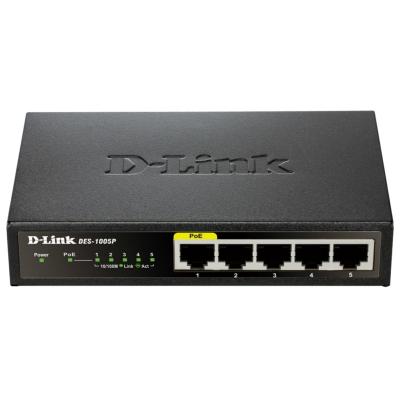 D-Link DES-1005P Switch 5x10/100Mbps 1xPoE - Imagen 1