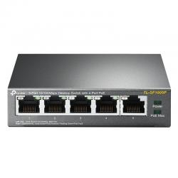 Tp-link tl-sf1005p switch 5x10/100mbps 4xpoe metal - Imagen 2