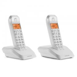Motorola s1202 telefono dect duo blanco - Imagen 2