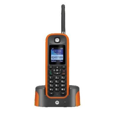 Motorola o201 telefono dect largo alcance naranja - Imagen 1
