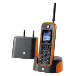 Motorola o201 telefono dect largo alcance naranja - Imagen 3
