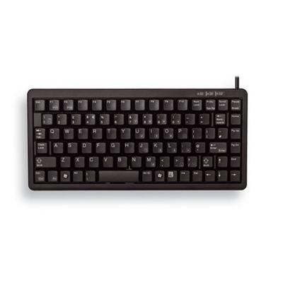 Cherry teclado slim usb+ps/2 negro