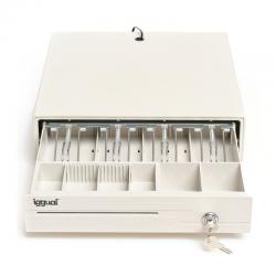 Iggual cajón portamonedas iron-10w 38cm 4+6 blanco