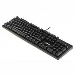 Iggual teclado gaming mecánico obsidian rgb negro