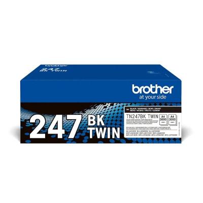 Brother tóner tn247 pack 2 uds negro