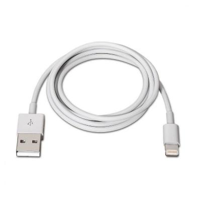 Cable LIGHTNING a USB-C USB 2.0, LIGHTNING/M-USB-C/M, Blanco, 2.0m - AISENS®
