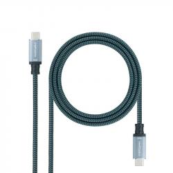 Nanocable cable usb 3.1gen2 5a usb-c/m-usb-c/m 1 m