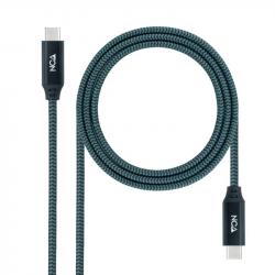 Nanocable cable usb 3.2 gen2x2 100w 4k usb-c 0.5m