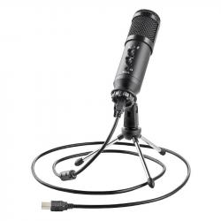 Ngs microfono unidireccional con tripode y usb