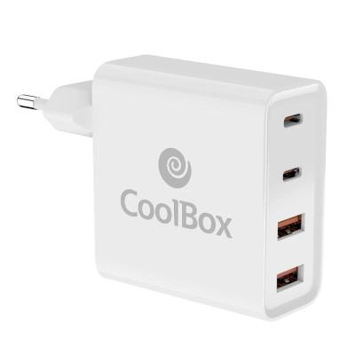 Coolbox cargador usb qc3.0 + pd100w