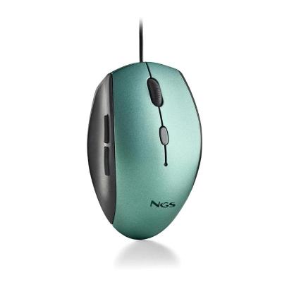 Ngs wired ergo silent mouse + usb type c adapt ice
