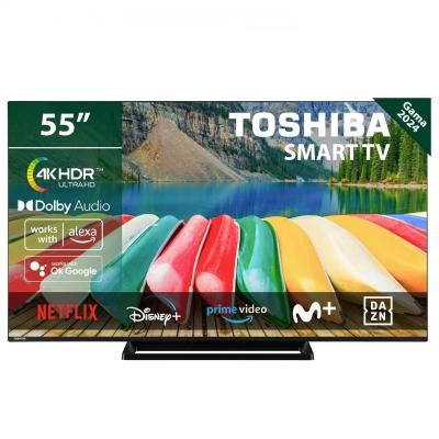 Toshiba tv 55" 55uv3363dg uhd smart tv peana