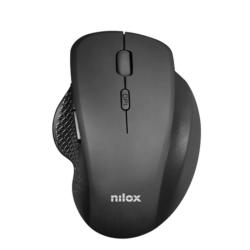 Nilox ratón wireless 3200 dpi, 2.4g, negro