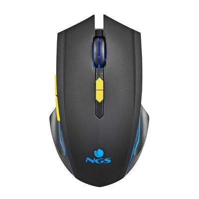 Ngs raton gaming inalambrico con luces led