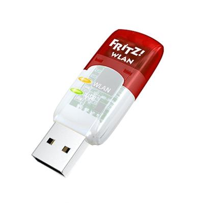 Fritz! wlan stick tarjeta red wifi ac430 usb