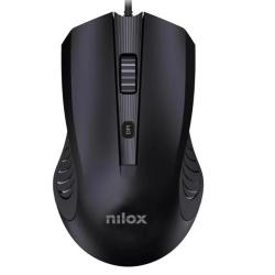 Nilox raton mousb1013 2400 dpi usb