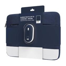 Celly kit sleeve pantone + raton 15,6" navy