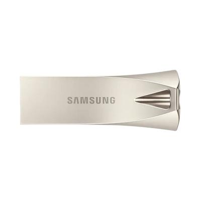 Samsung bar plus 64gb usb 3.1 champaign silver