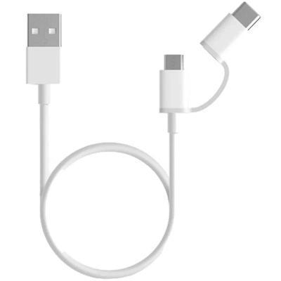 Xiaomi cable 2 en 1 usb micro usb/tipo c 1 m