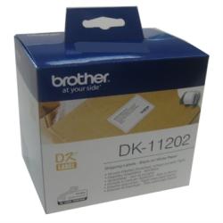 Brother papel etiquetas térmicas dk11202