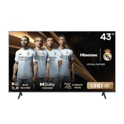 Hisense 43a6n tv 43" 4k stv 3xhdmi 2xusb bth wf