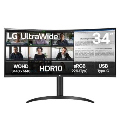 Lg 34wr50qk-b monitor 34" wqhd 2xhdmi dp curvo