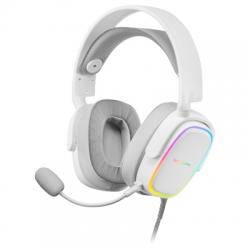 Mars Gaming MHAXW WHITE rgb headphones - Imagen 1