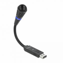 Delock Micrófono USB con botón silencio - Imagen 1