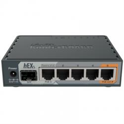 MikroTik RB760iGS hEX S Router 5xGB 1xSFP L4 - Imagen 1