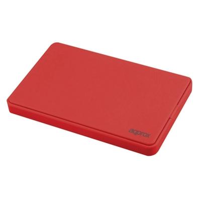 approx! APPHDD300R Caja HDD 2.5" SATA 3.0 Rojo - Imagen 1