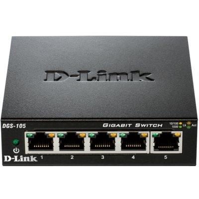 D-Link DGS-105 Switch 5xGB Metal - Imagen 1