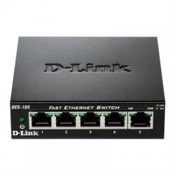 D-Link DES-105 Switch Switch 5x10/100Mbps Metal - Imagen 1