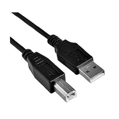 Cable USB 2.0 Tipo A - B 1.8m Negro - Imagen 1